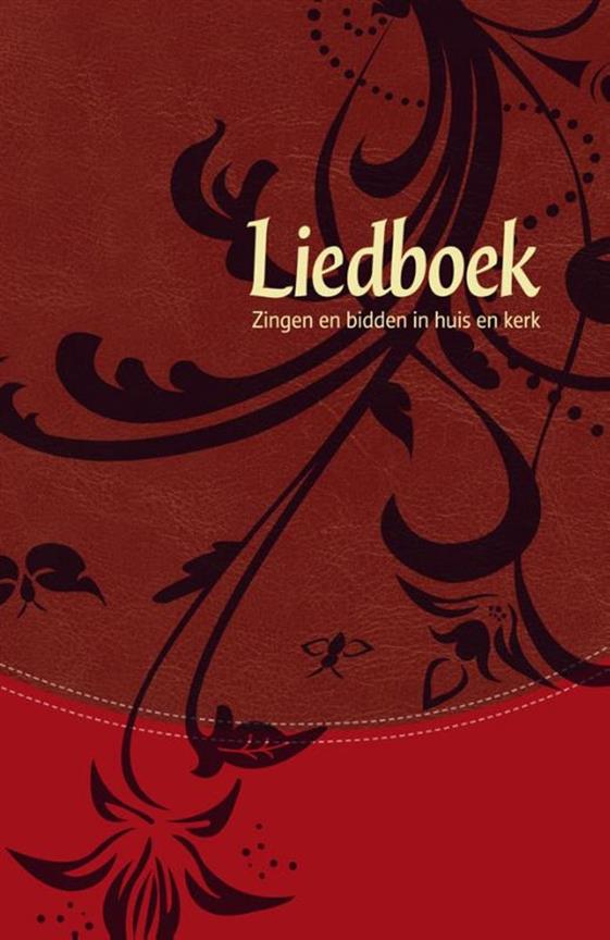 (Liedboek) Luxe gemeentebundel rood kunstleer